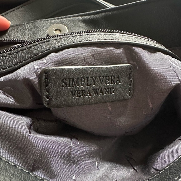 Simply Vera by Vera Wang blue floral bag - Picture 6 of 11